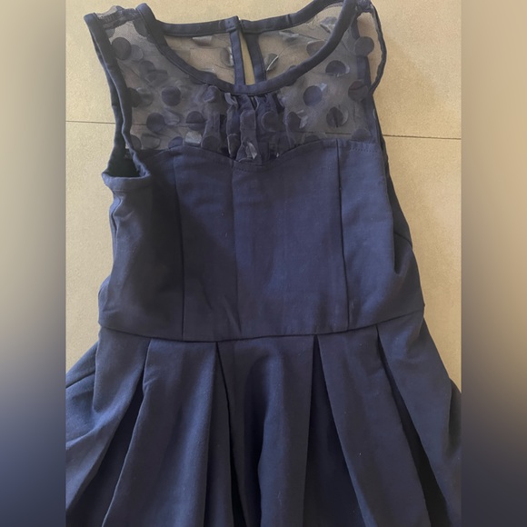 Nordstrom Navy blue formal dress - Picture 4 of 7